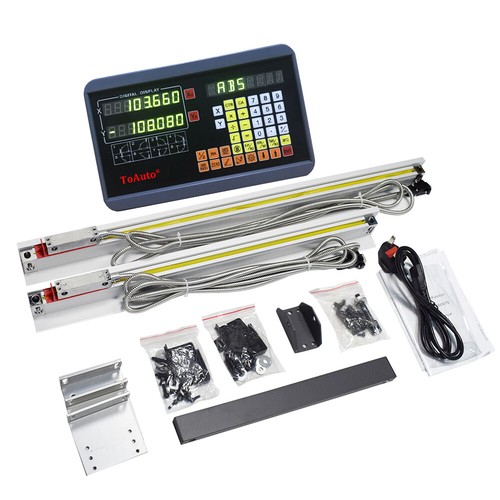 ToAuto 5um Linear Scale 100-1000MM Linear Glass Scales for Bridgeport Mill Lathe - Picture 16 of 38