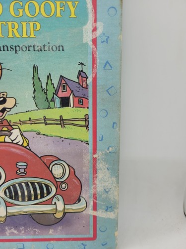 Vintage Books Disney's Learn With Mickey & Goofy Cars and Donald Duck Alphabet - Foto 3 di 10