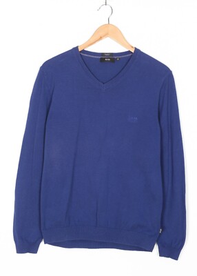 HUGO BOSS Barnabas Pullover Sweater Herren Größe M Regular Fit V