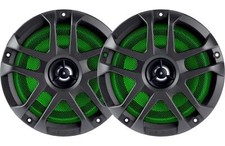 Memphis 6.5" Coaxial ATV UTV Marine Speakers with LED Lights - Open Box