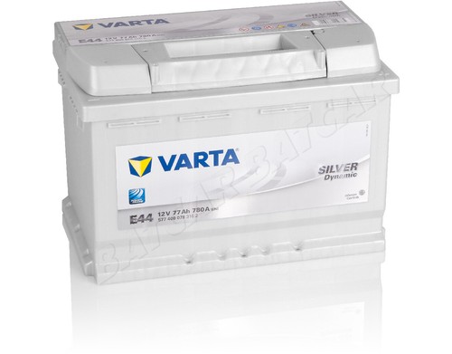 Varta Batterie 12V 77Ah E44 Auto gefüllt und geladen neu sofort einstatzbereit - Bild 1 von 6