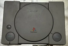 Sony PlayStation 1 PS1 Home Console - Gray (SCPH-7601) Only Console.