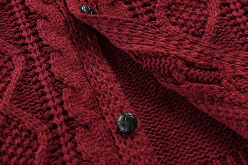 Herren Pullover Strickjacke Langarm Stehkragen Freizeit - Bild 20 von 30