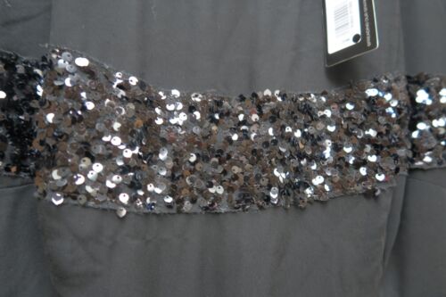 Abito Sachin & Babi Brenda nero vestito paillettes donna 20-W nuovo con etichette NUOVO - Foto 4 di 11