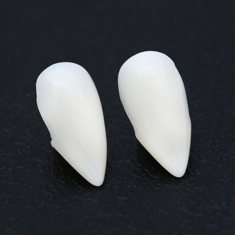 4 Boxes Teeth Cosplay Props Teeth Teeth Jewelry Fake Fangs Cosplay