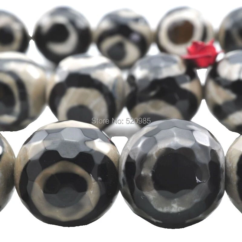 Cuentas para hacer Joyas tibetano piedra redonda