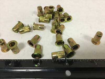 New Qty (25) Atlas 6-32 ''Spin Tite'' Rivet Nuts, AELS8-632-130