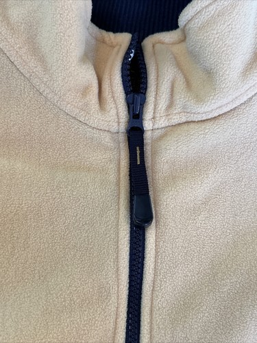 Pullover Tommy Hilfiger 1/4 Cremallera Polar Amarillo Negro/Blanco Cuello Manga Larga XL - Imagen 3 de 9