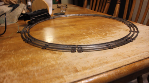 Vintage Marx O Gauge Plastic 666 Steam Locomotive With Smoke 2-4-2 Runs Well - Video 1 of 1
