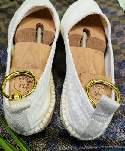 Club Monaco Ivory Espadrilles Shoes. New With Tags Sz 10 - Picture 2 of 6
