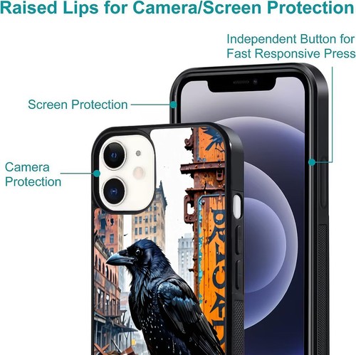 National Geographic American Crow For One Plus Motorola Moto Google Phone - Picture 24 of 25