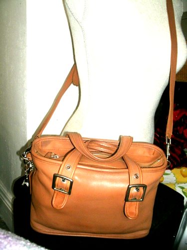 Coach Legacy No 9063 Lovely Vintage Camel Iconic Leather Satchel Crossbody EUC! - Picture 13 of 18