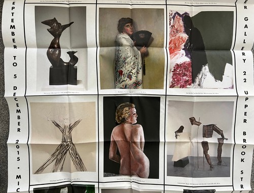Kai Althoff/Hans Arp/Enrico David Peter Doig BODY SHOP POSTER 24x36" Werner ART - Picture 3 of 12