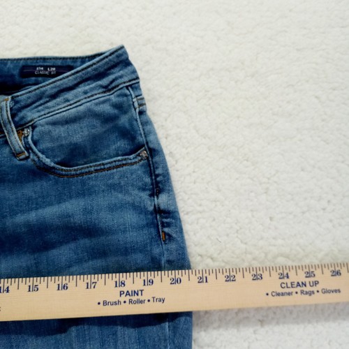Vigoss Jeans Womens 14 Blue Classic Fit Stretch Denim Cotton Blend 34 - Picture 6 of 13