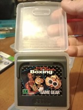 Evander Holyfield's "Real Deal" Boxing for Sega Game Gear w/ hard plastic case