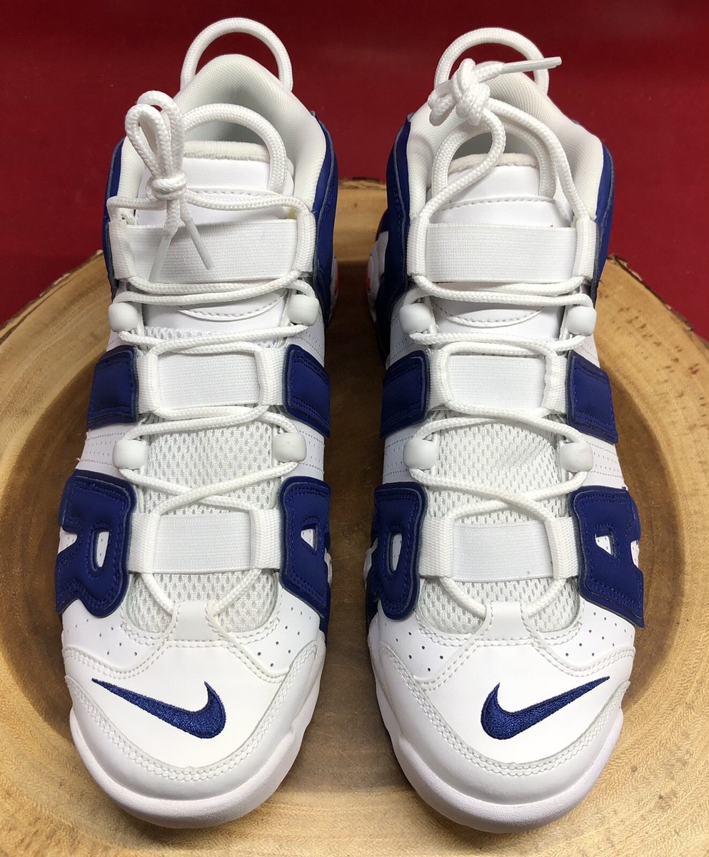 Nike Air More Uptempo96ホワイト/ディープロイヤルブルー NIKE AIR MORE UPTEMPO 96 