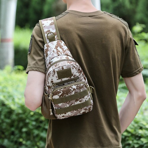 Tactical Sling Bag Chest Pack Military Shoulder Bag Crossbody Duty Gear Backpack - Picture 13 of 22