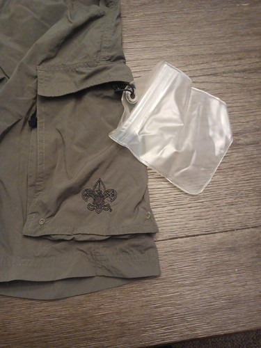 BSA BOY SCOUTS OF AMERICA CENTENNIAL UNIFORM SHORT ADULT EXTRA SMALL - Picture 6 of 7