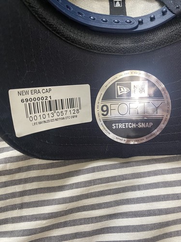 NEW Men's New York Yankees 9Forty Stretch Snap Hat Adjustable Snapback New Era - Picture 3 of 4