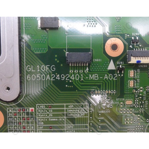 For Toshiba Satellite P875 Laptop Motherboard s989 GL10FG V000288120 Intel - Picture 5 of 10