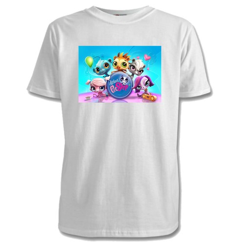 Littlest Pet Shop Kinder T-Shirts - 2 Designs/7 Farben/Größen 1-15 - Bild 8 von 17