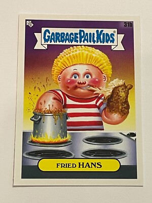 2021 Topps Garbage Pail Kids: Food Fight! #31b - Fried Hans