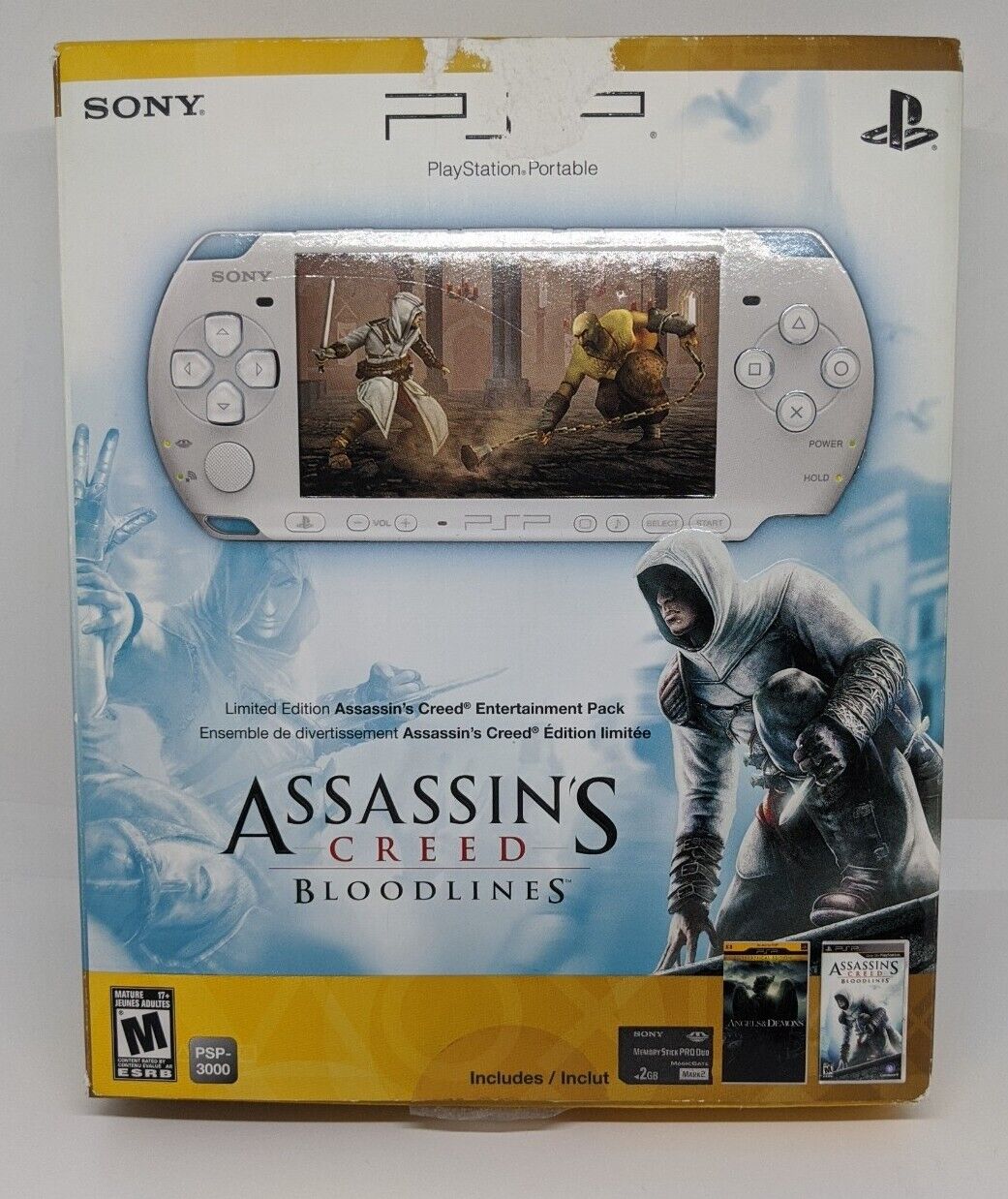  PSP 3000 Limited Edition Assassin's Creed: Bloodlines