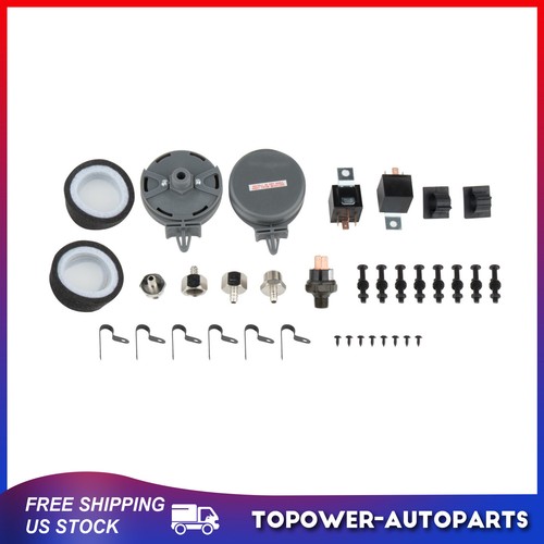 440C Dual Chrome 200 PSI Air Compressor Kit For Train Horn / Air Ride Suspension - Picture 7 of 10