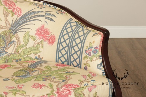 Hickory Chair Federal Style Mahogany Loveseat - Picture 3 of 20