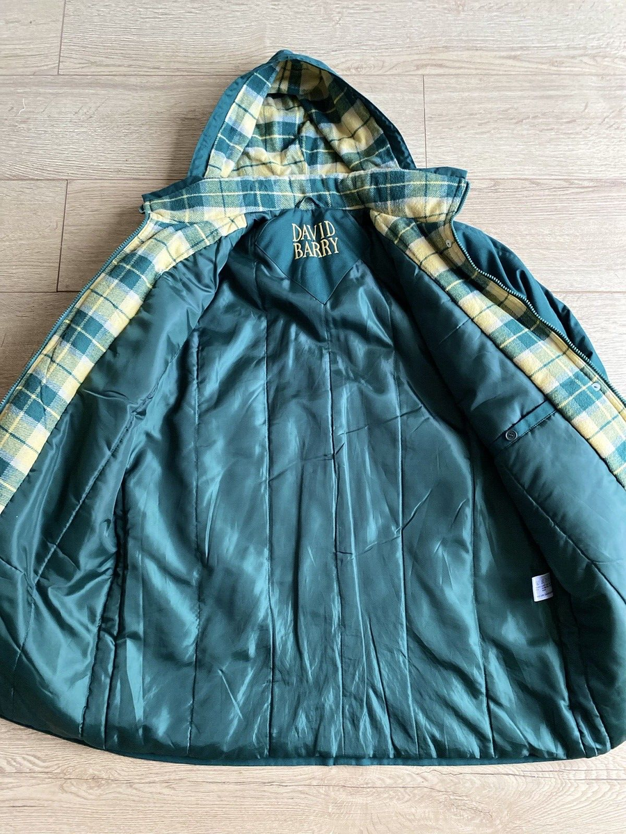 Veste Femme David Barry Noire - Col Fourrure Large - Taille 14 - Occasion Très Bon état