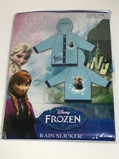 Disney Frozen Rain Slicker Size Small/Medium Fits Ages 4-5
