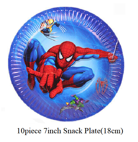Spiderman Geburtstag Party Deko Tischdecke Teller Geschirr Party Luftballons - Bild 14 von 32