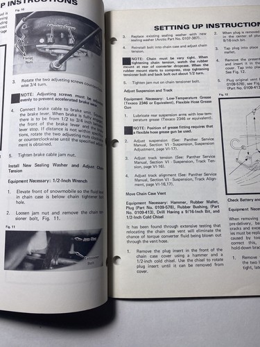 Panther VIP 1974 Arctic Cat Illustrated Parts Book Manual Catalogue ***Rare*** - Picture 5 of 5