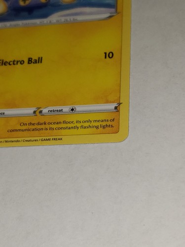 Juego de cartas coleccionables Chinchou 8/15 Pokémon JCC común - Imagen 4 de 10