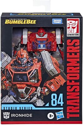 HASBRO TRANSFORMERS STUDIO 84 DELUXE BUMBLEBEE IRONHIDE