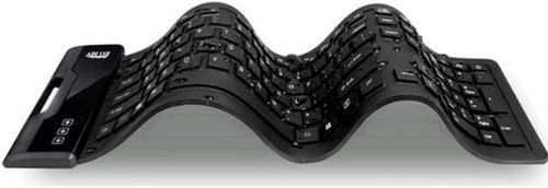 Adesso SlimTouch 232 Waterproof Flexible Keyboard USB Antimicrobial Black - Picture 12 of 12