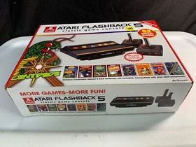 Atari Flashback 5 Collectors Edition Classic Game Console Complete In Box