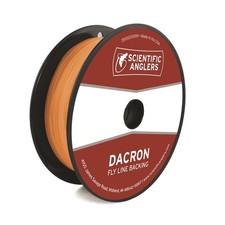 Scientific Anglers Dacron Fly Line Backing, 30lb / 100 yards, Orange - 607712