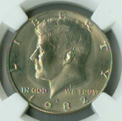 1982 ケネディ 1982 D KENNEDY HALF DOLLAR NGC MS65 TOUGH DATE * | eBay