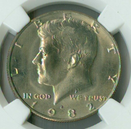 1982 D KENNEDY HALF DOLLAR NGC MS65 TOUGH DATE * - Picture 2 of 4