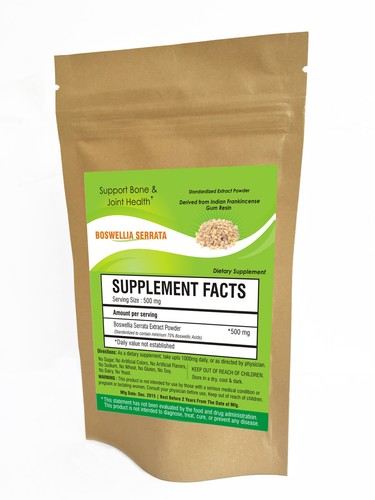 Boswellia Serrata Extract Powder 15:1, 75% Anti-Inflammatory Natural Pain Relief - Picture 7 of 9