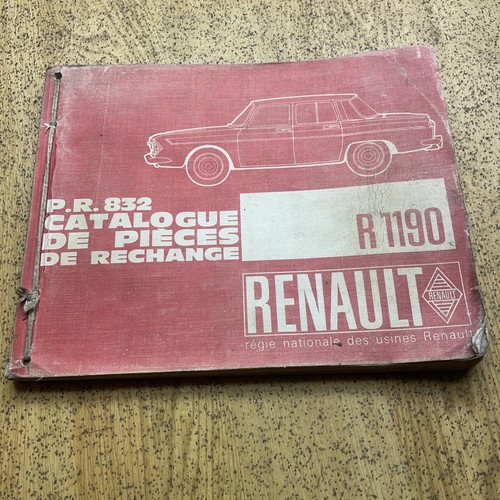 Renault R1190. Teilekatalog.  - Bild 1 von 5
