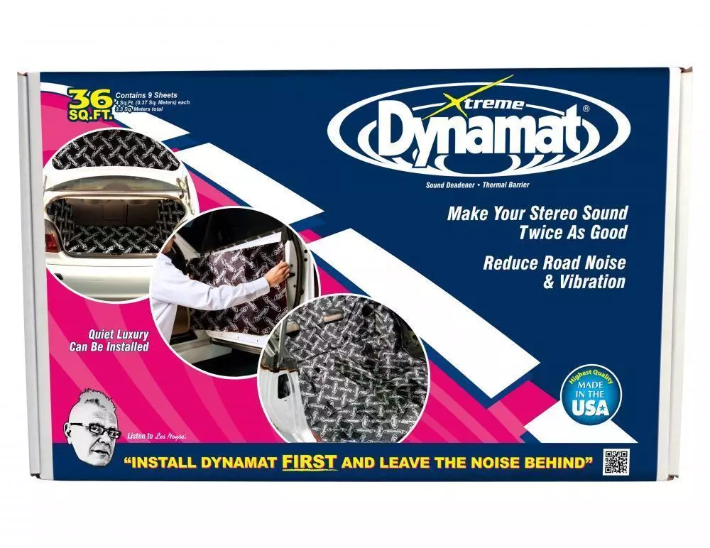 GTMAT Pro 50mil 40sqft Auto Sound Deadener Mat W/dynamat Xtreme