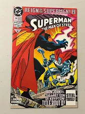 SUPERMAN - MAN OF STEEL #24 NM DC COMICS 1993