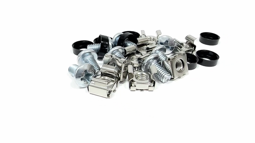 M6 Käfigmuttern Zubehör Server Schrank Schrauben Netzwerkschrank Patchpanel 19" - Video 1 von 1