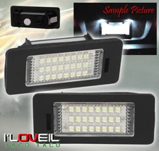 For 08-10 Audi Q5 A4 A5 S5 Tt Rear LED License Plate Lamp Light White Error Free
