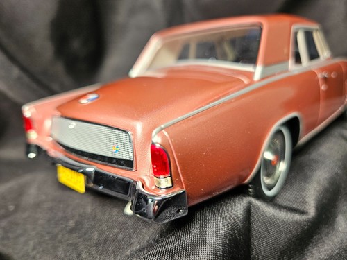 RARE BOS Models 1963 Studebaker Gran Turismo Hawk Rose 1:18 Scale Inv. #4338 - Picture 6 of 7