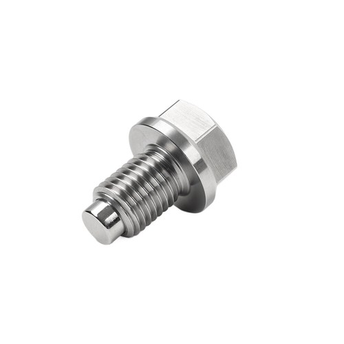 M12x1.5mm Engine Magnetic Oil Pan Drain Plug Bolt with Washer For BMW Benz - Picture 9 of 11