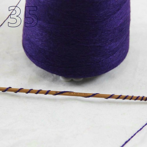 Sale Lot 1x100g Cones Soft Pure Cashmere Hand-Knit Crochet Yarn Wool Wrap Shawl - Picture 44 of 45