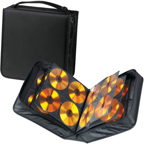Hama 304er CD Wallet Portefeuille pour 304x CD DVD Blu-Ray Disc Housse Stockage